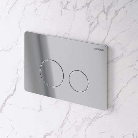 Клавиша смыва Grossman Style 700.K31.05.10M.10M хром глянцевый